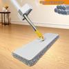 Large Absorbent Hands-Free Flat Mop: Easy One-Drag Cleaning, New Model with Thickened Head for Household Use