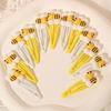 5pcs Soft Silicone Hairpins For Girls Slip Comfortable Party School
