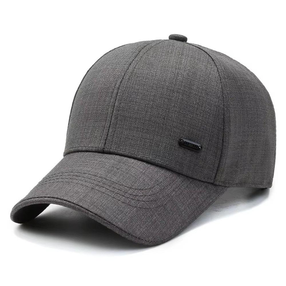 Trendy Outdoor Men's Suit Material Baseball Cap Casual Korean Style Sunshade Hat Adjustable Visors Baseball Hats Spring Autumn