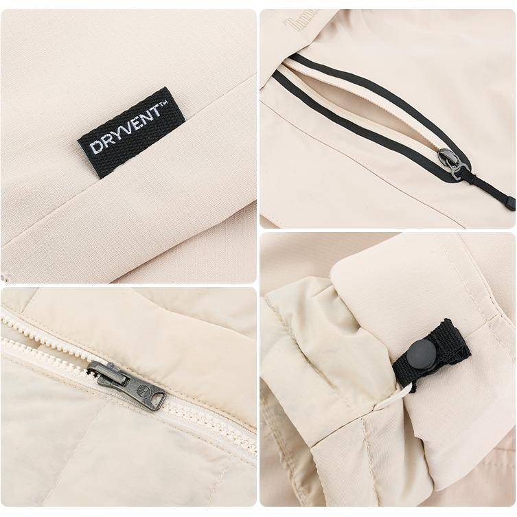 Timberland Urban Outdoor Fashion Versatile Hooded 3-In-1 Multi-Purpose Hiking Waterproof Windproof Breathable Warm Jacket Men Jacket A2M6X-EFL