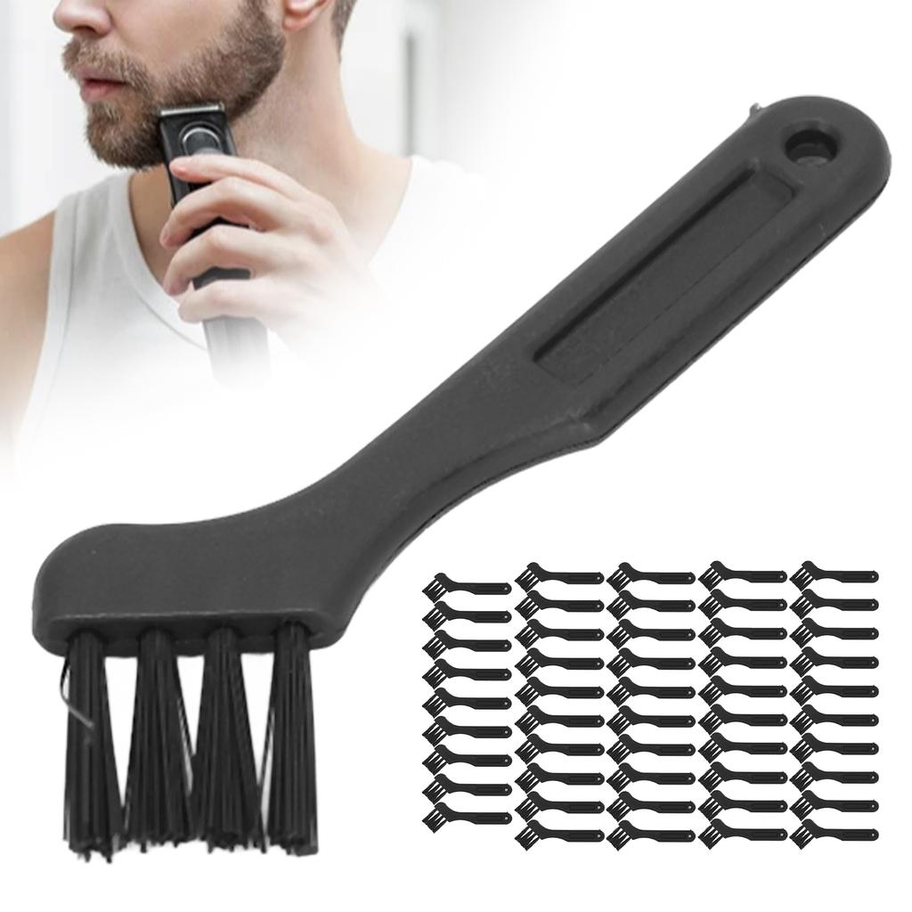 50pcs Electric Shaver Brush Small Cleaning Brush for Razor Computer Keyboard Home Appliances