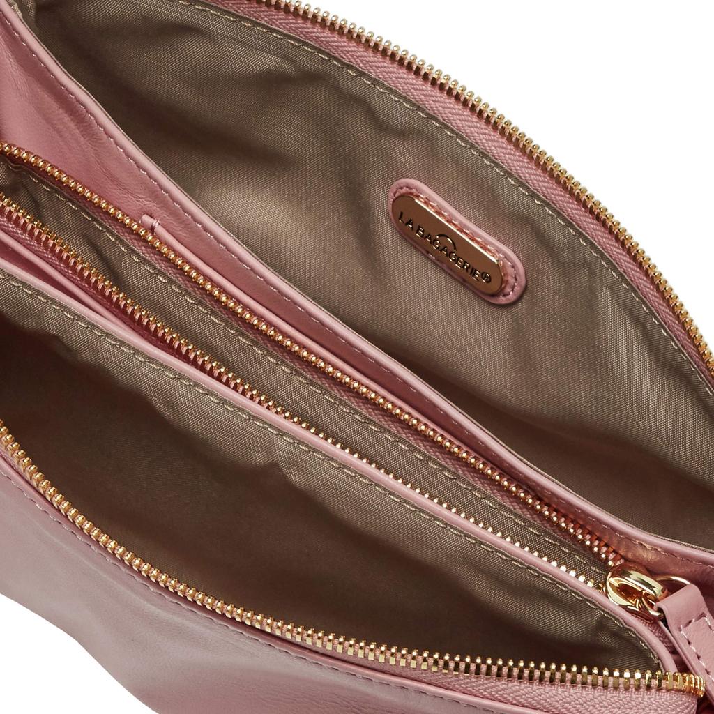 Sheep Leather Wallet Pochette Pink [Ravaga Jerry] B62-09-02