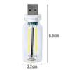 Portable DC 5V Car Night Light Colorful Adjustable Filament Lamp Touch Control Atmosphere LED Room Decor