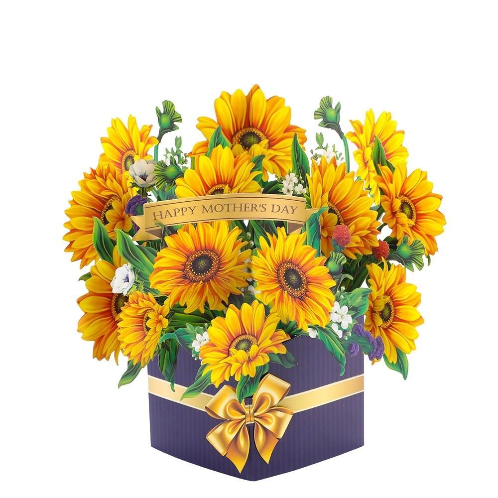 New 3D Pop-up Style 3D Greeting Card Romantic Handmade Paper Pop Up Card Creative Flower Blessing Card Valentine's Day