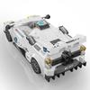 Non-Toxic 332Pcs Building Blocks Toy Sports Car Model Cars Assembly Brick Sets Educational Toys Desktop Decoration Christmas Birthday Gift