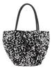 Ships Any Women's Sequin 2-Way Shoulder Bag, 720050035, Silver, One Size