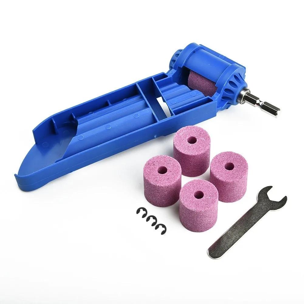 Equipment Industrial Drill Sharpener Compact Portable Set Sharpening Tool Wear-resistant Wrench Kit Lightweight Millstone