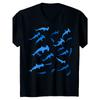 European Sizes Men's & Kids' (for All Intents & Purposes) Hammerhead Shark T-Shirt - Retro Short Sleeve Tee with Shark Graphic