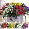 Heads Artificial 36 Silk Rose Flowers Bunch Bouquet Wedding Home Grave Decor