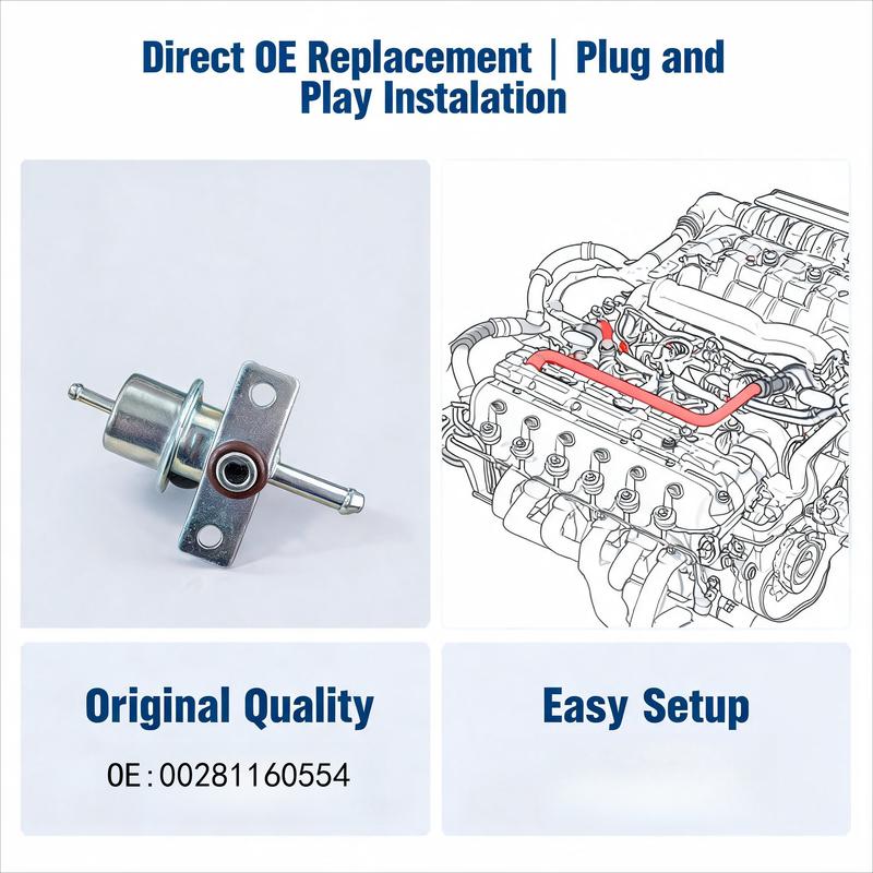 Regulator ciśnienia paliwa Do Volvo 850 S70 V70 C70 C70 V40 S40 XC70 00281160554 1270570 9146761 280160554 Akcesoria samochodowe