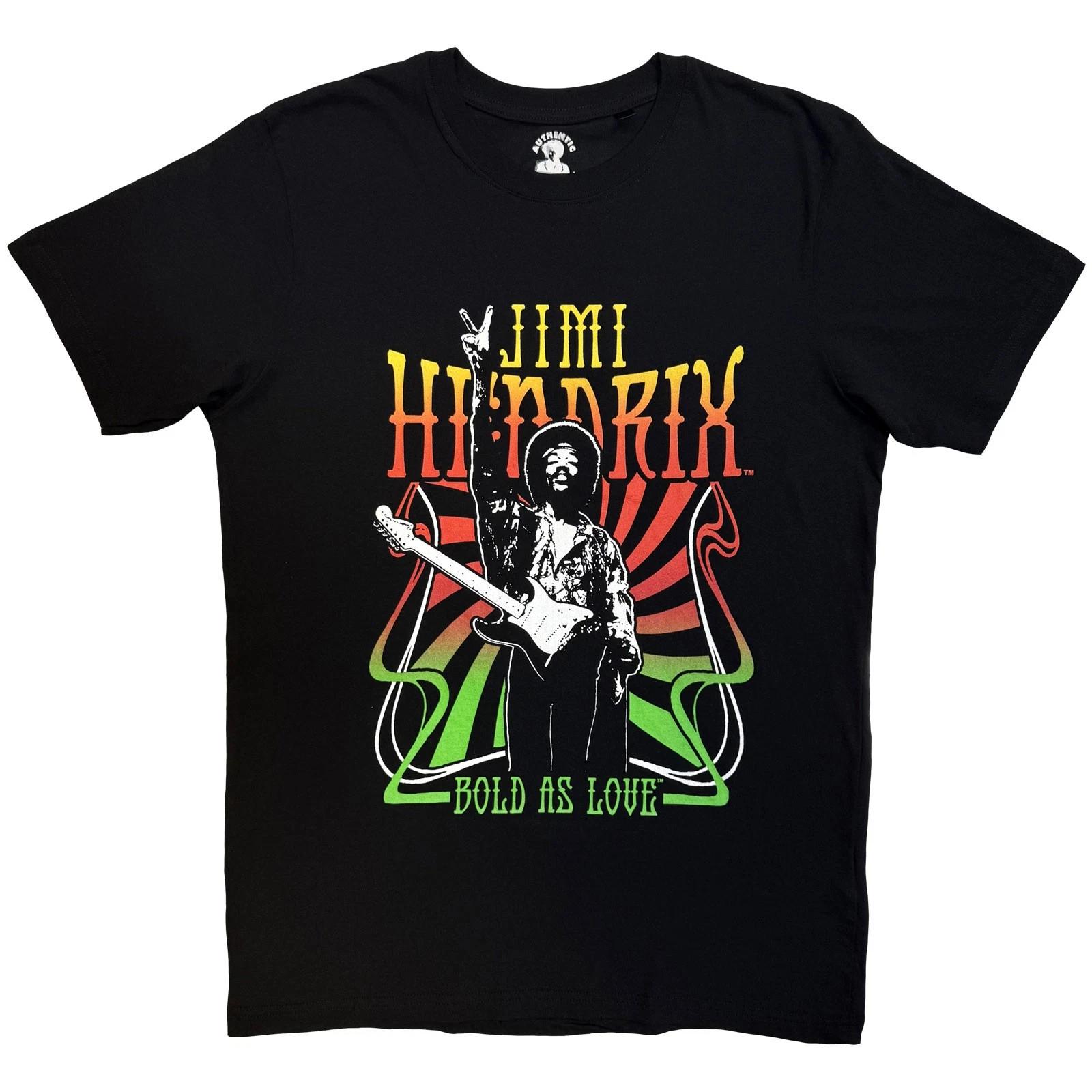 Jimi Hendrix Bold As Love Official Mens Unisex T-Shirt L