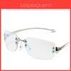 Unisex Frameless Sunglasses With Uv400 Protection For Party And Travel