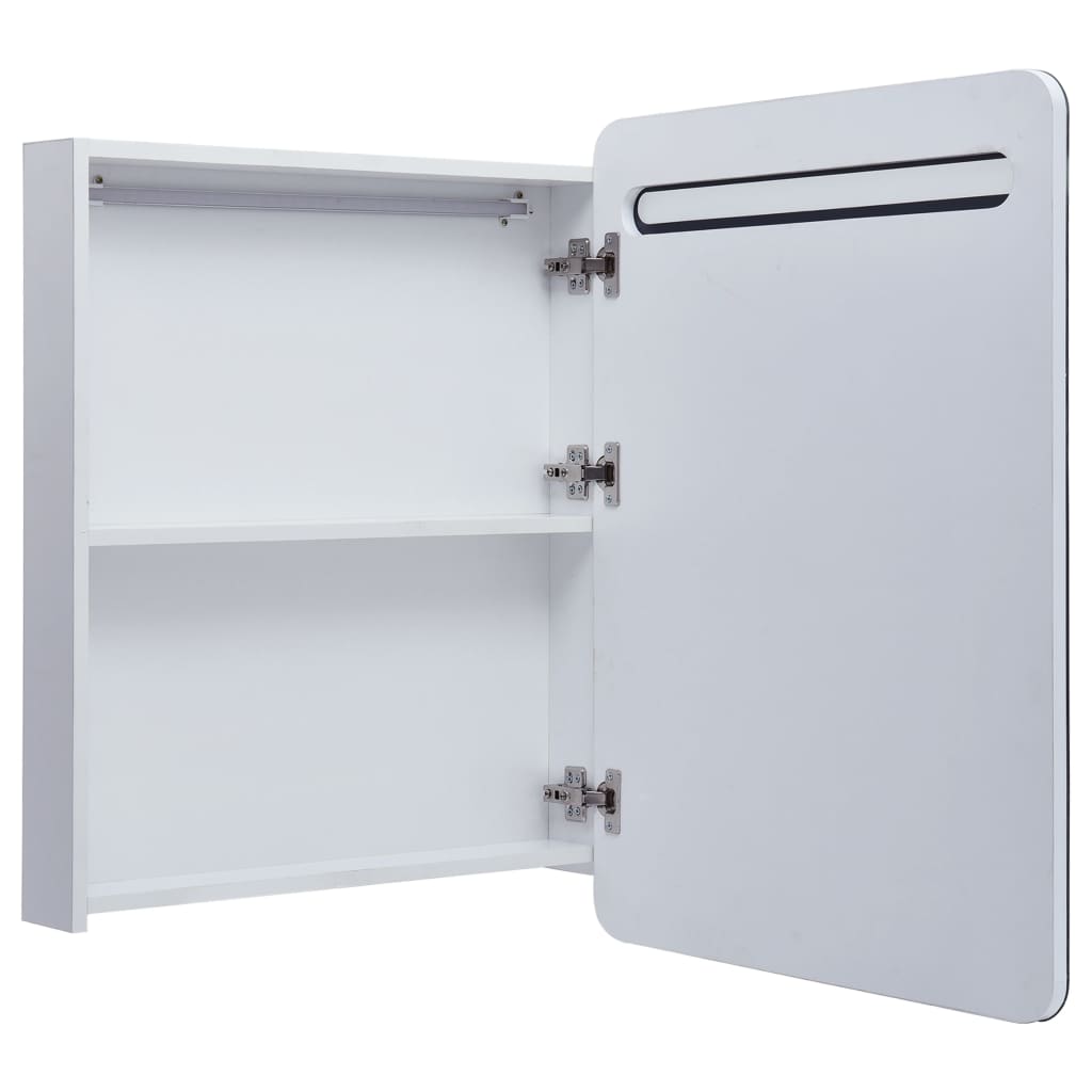 LED Mirror Cabinet 60 x 11 x 80 cm