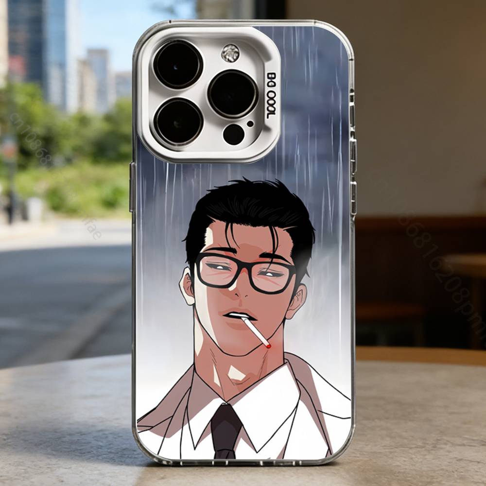 Hot Comics L-Lookism  Hard Phone Case for IPhone 17 16 15 14 13 12 11 Pro Max Plus16E X XR XS Max shockproof Full Cover