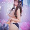 Kawaii Bra Thong Bikini Set Japanese Big Breasts Sexy Lingerie Temptation Maid Uniform Role Play Costumes Three Point Nightwear