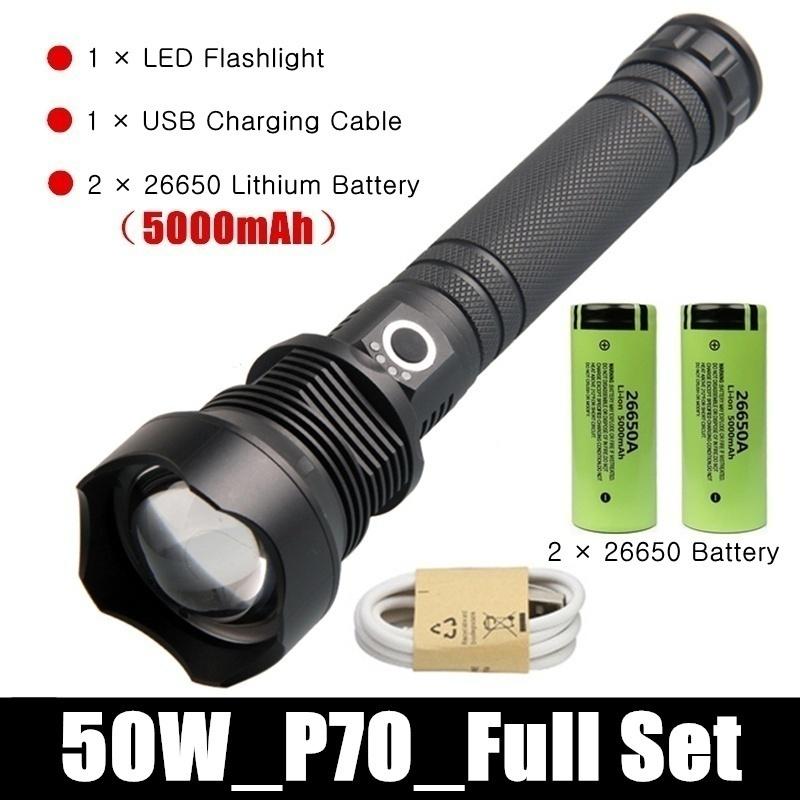 Taschenlampe Flashlight echte Torch Cree Arbeitslicht wiederaufladbare Akku LED Taschenlampe Flashlight echte Torch Cree Arbeitslicht wiederaufladbare Akku LED