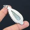 Natural Ruby Fuchsite Gemstone Pendant 925 Sterling Silver Jewelry For Women