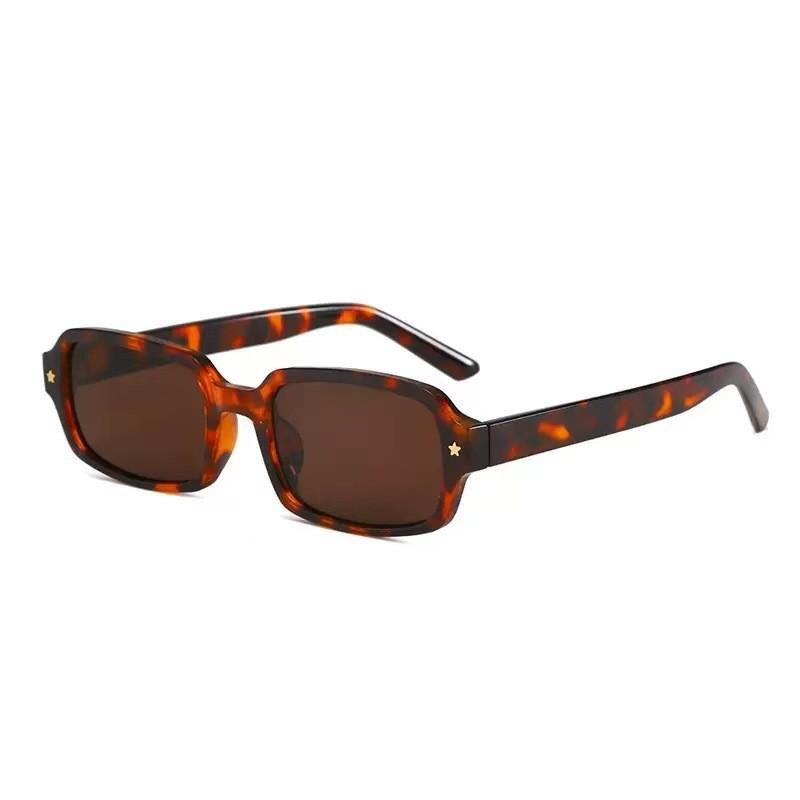 Vintage Geometric Square Sunglasses For Women With Uv400 Protection For Outdoor Fashion