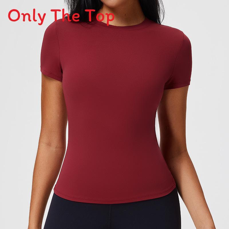 Womens Summer Yoga T Shirt With Breathable Fabric For Running And Fitness Practice