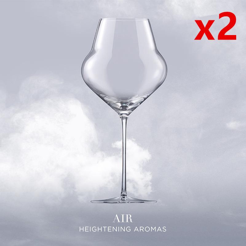 

2 Pcs Ocean X Lucaris Air Heightening Aromas Wine Glass Ultra Wide Bowl Easy Swirling Goblet Ultrathin Sommelier Cup Wineglass 600ml