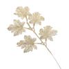 Wedding Home Glitter Glitter Leaves Christmas Tree Decor Artificial Flower Christmas Decorations