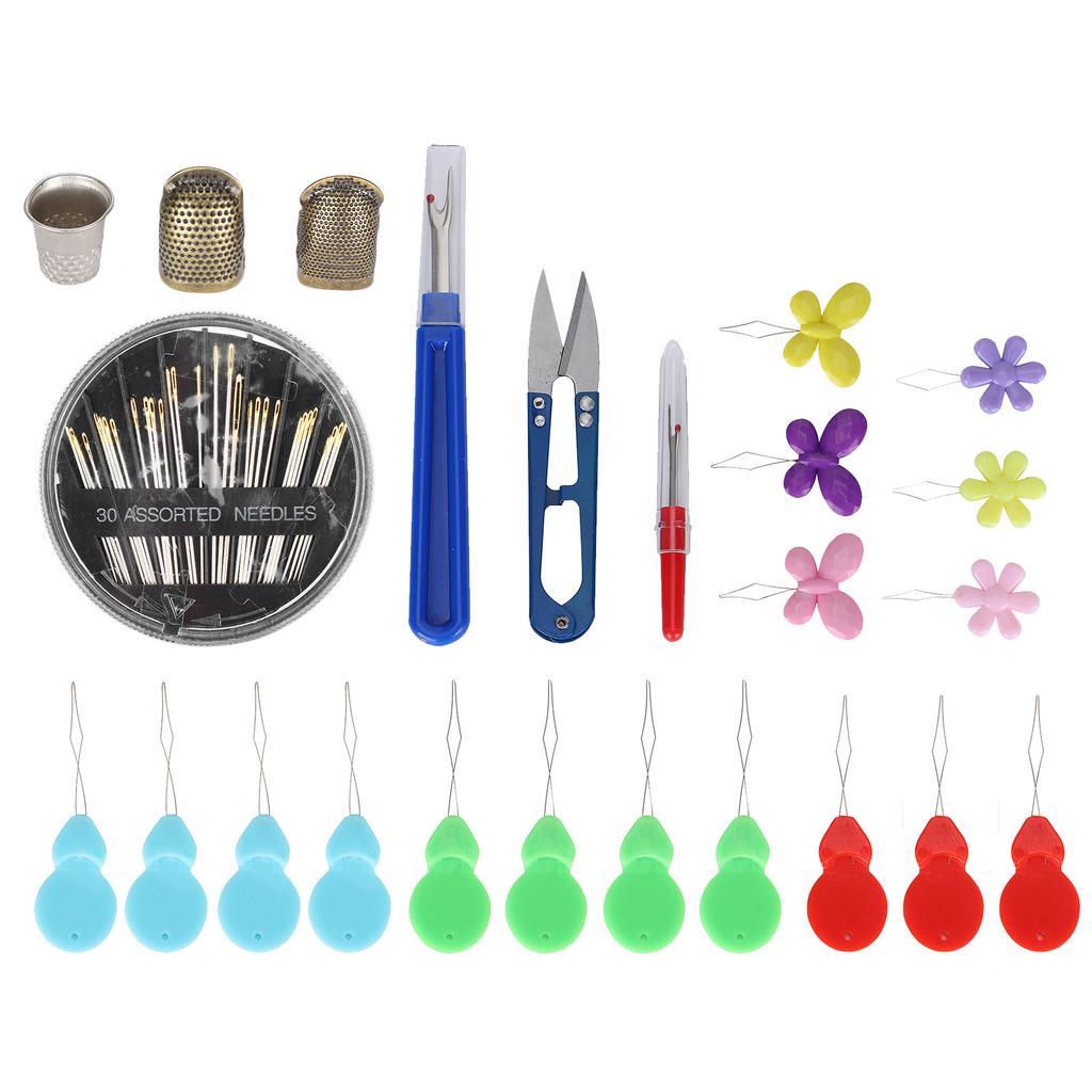 Threader Set Automatic Elderly Needle Hand Sewing Tool Household DIY Craft Accessories