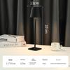 Lampa biurkowa LED Minimalistyczna retro kawiarnia Lampa nastrojowa Lampa biurkowa Dotykowa listwa ładująca USB Lampa biurkowa
