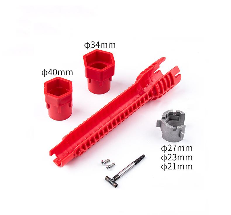 5/8/12 W 1 Klucz do rur Klucz Hydrauliczny Antypoślizgowy Wielofunkcyjny Kran Zlew Naprawa Instalacja Klucz Łazienkowy Zestawy Narzędzi Ręcznych