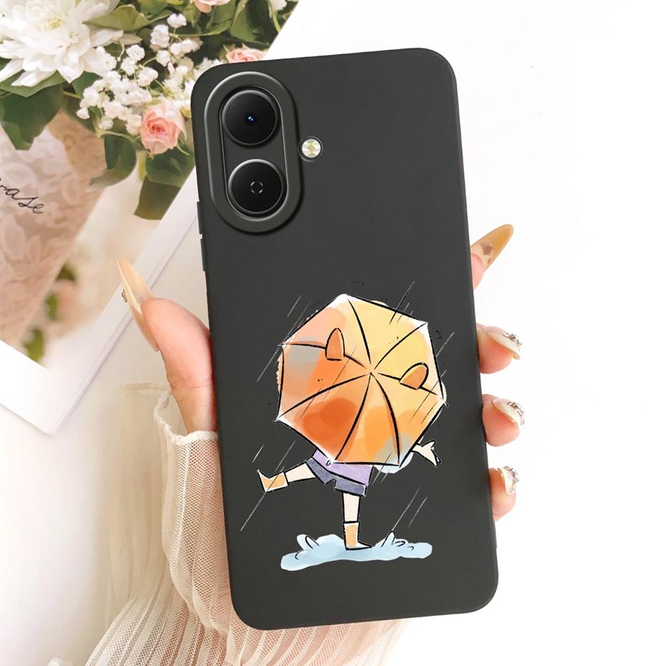 Für Tecno Spark Go 2 Hülle KM4 Niedlicher Hund Panda Cartoon Hülle Weiches TPU Mattes Handyhülle Für Tecno Pop 10 Pop10 Spark Go 2 Go2 Schale