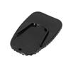 F FIERCE CYCLE Motorcycle Kickstand Pad Support Plate Pad Side Stand Extension Pad 4.5 X 4.3 Cm 2pcs Black