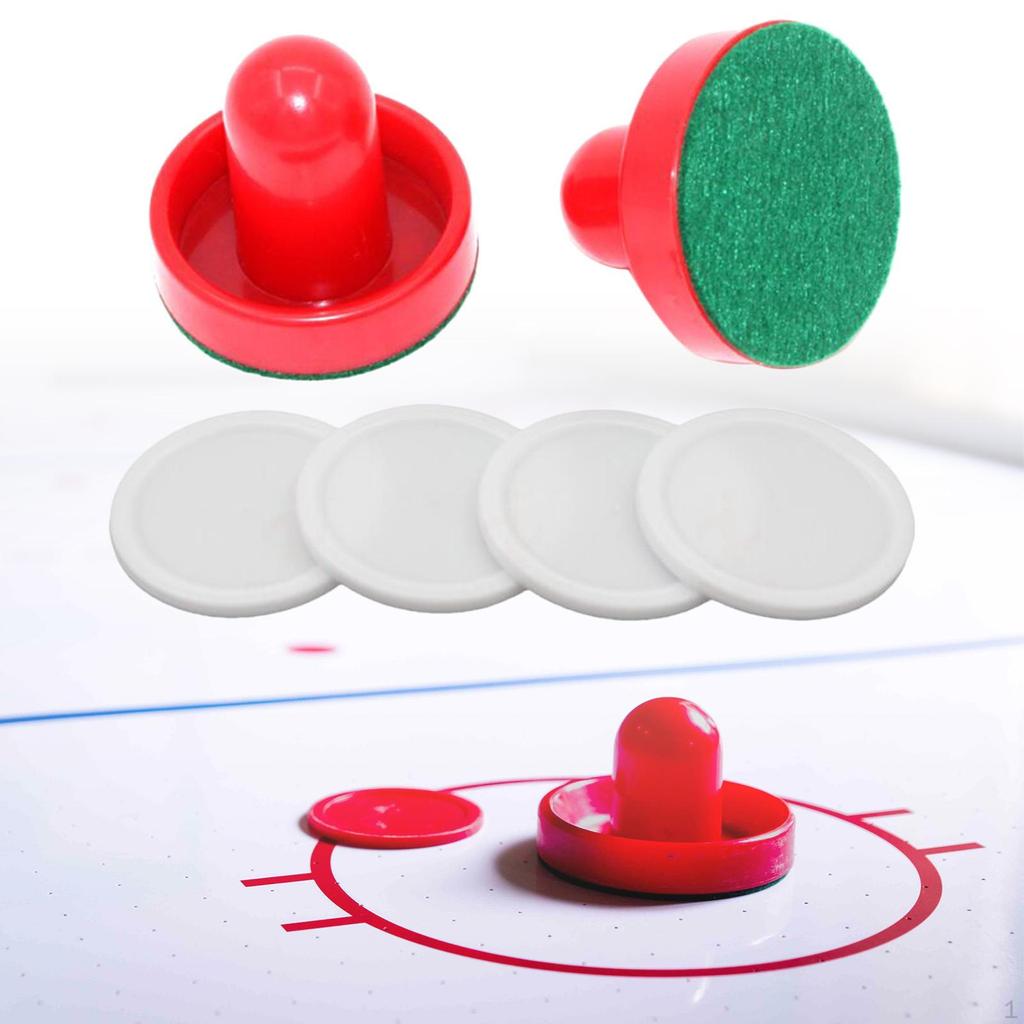 Griffe Paddel, 2 Stück Air Pusher und 4 Stück Pucks,