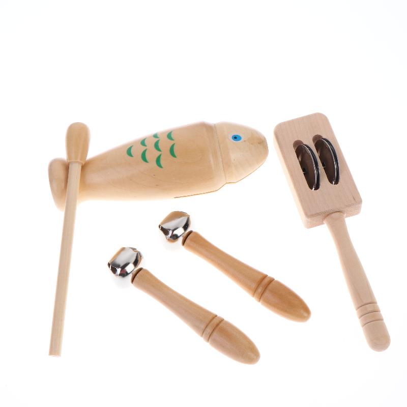 Toddler Baby Wooden Percussion Instruments for Hands-On Learning and Musical Fun