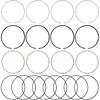 20PCS Engine Piston Ring Set Compatible for Hyundai Kia Elantra Elantra Coupe 2011-2016 1.8L L4 Alloy Piston Ring 23040-2E000 23040-2E001 230402E000