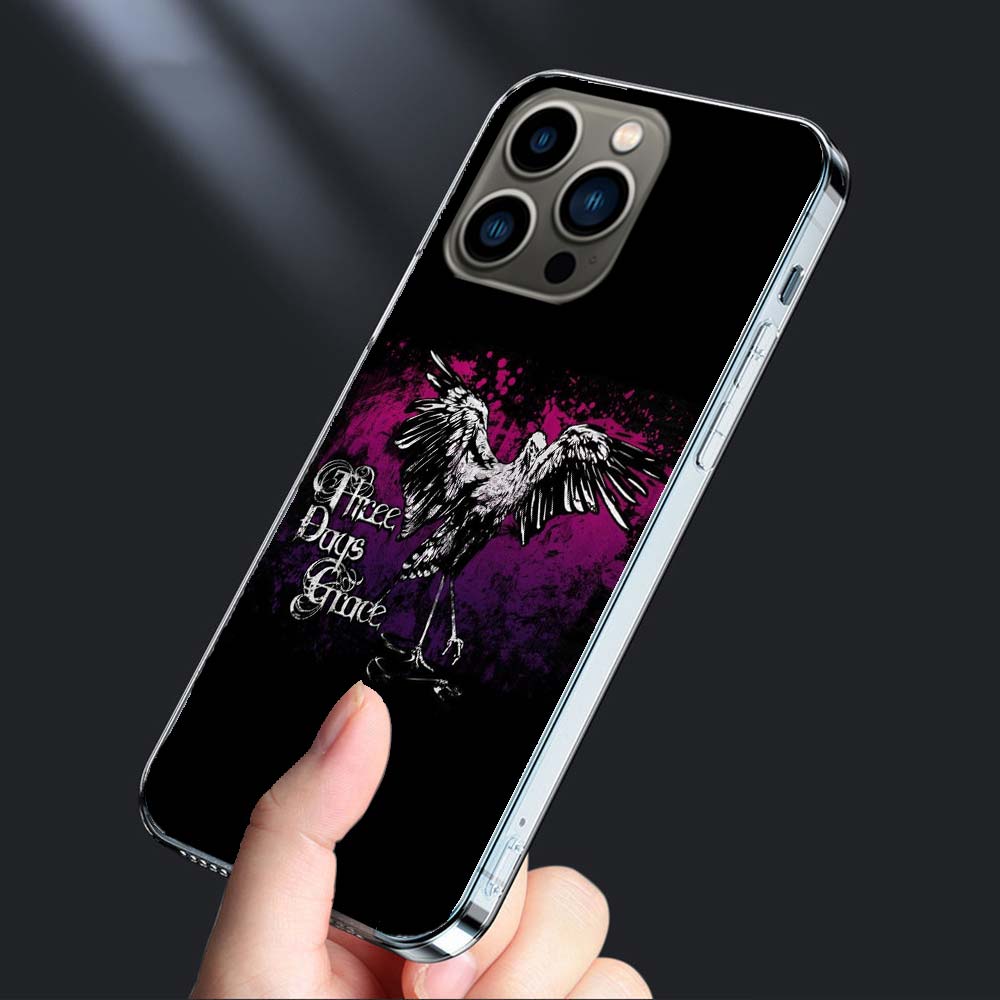 

T-Three Days G-Grace band Phone Case For Iphone 16E 15 Pro 14 Plus 17E 16 17 Pro Max Air 11 12 13 Mini Shockproof Capa Cute C iPhone 14 Plus