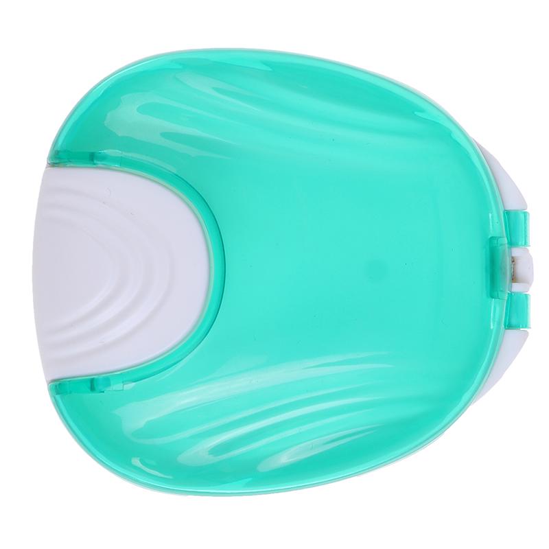1Pcs Dental False Teeth Cleaning Box Denture Bath Container Retainer Holder Case