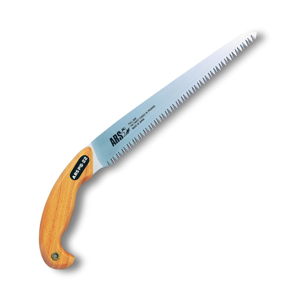 ARS Corporation ARS Pistol-Style Pruning Saw with Interchangeable Blades, 22cm, Coarse Grit, PS-22
