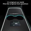 Futhope Real Carbon Fiber ultra thin center console cover For Tesla Model 3 Y -23 not affect Central Control push-pull