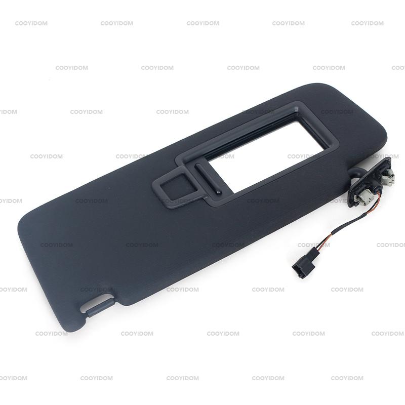 Car Front Sun Visor Panel With Makeup Mirror For VW Golf 7 2013- Jetta MK7 T-Cross Passat B8 CC E-Golf T-Roc 5GG857551