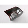 For Ford Ranger  2024 Car Accessories Carbon Fiber Style Armrest Box Rear Air Vent Frame Trim Cover