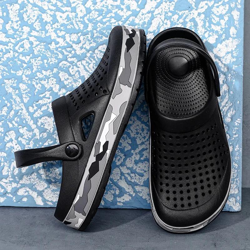 Slides Shoes for Men 2024 Adult Men's Sandal Original Men's Slippers Walk Around Home Brand Slippers Luxury Flip Flop House Man