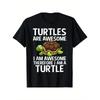 European Sizes Cool Sea Turtle for Men Women Tortoise Lover Turtle Animal T-ShirtRegular-Fit, Comfortable & Fashionable