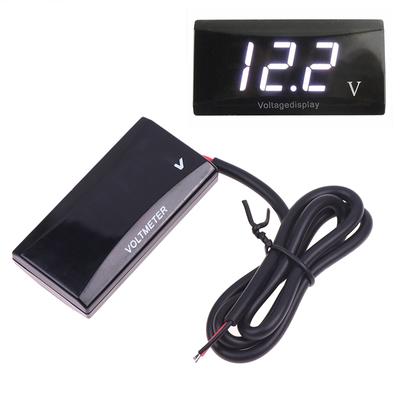 Led Ekran Dijital Voltmetre Panel Voltaj Metre Test Cihazı Ters Bağlantı
