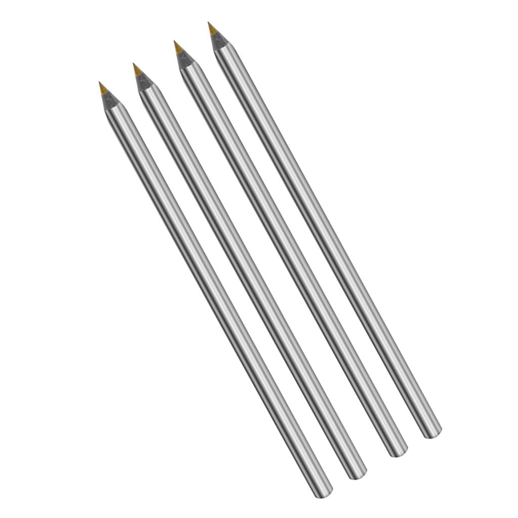4 Stück Hartmetallspitze Anreißer Legierter Stahl Anreißstift Markierstift Gravurstift Für Präzisionsmarkierungs- und Gravuraufgaben