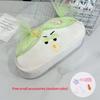 Kawaii Plush Pen Pouch Large Capacity Pencil Case Funny Stationery Storage Bags Cosmetic Pouch Packing Supplies Student Gifts