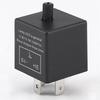 1 PCS Universal 12V 3 Pin CF14 Motorcycle LED Flasher Blinker Relay Black Automobile Turn Signal Light Relay Motorcycle Switch
