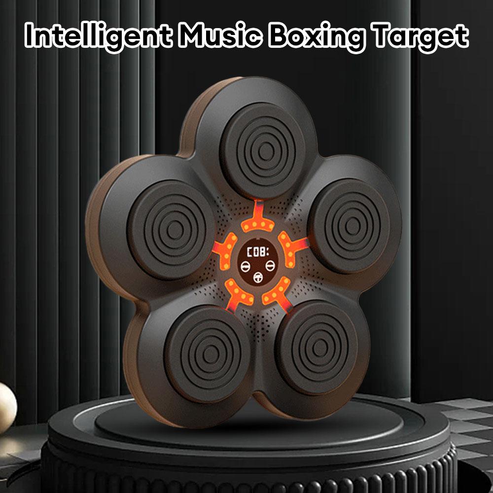 2025 New Intelligent Music Boxing Training Machine Bluetooth-Compatible with 2-5 Light Mode for Boxing Sports Agility Reaction
