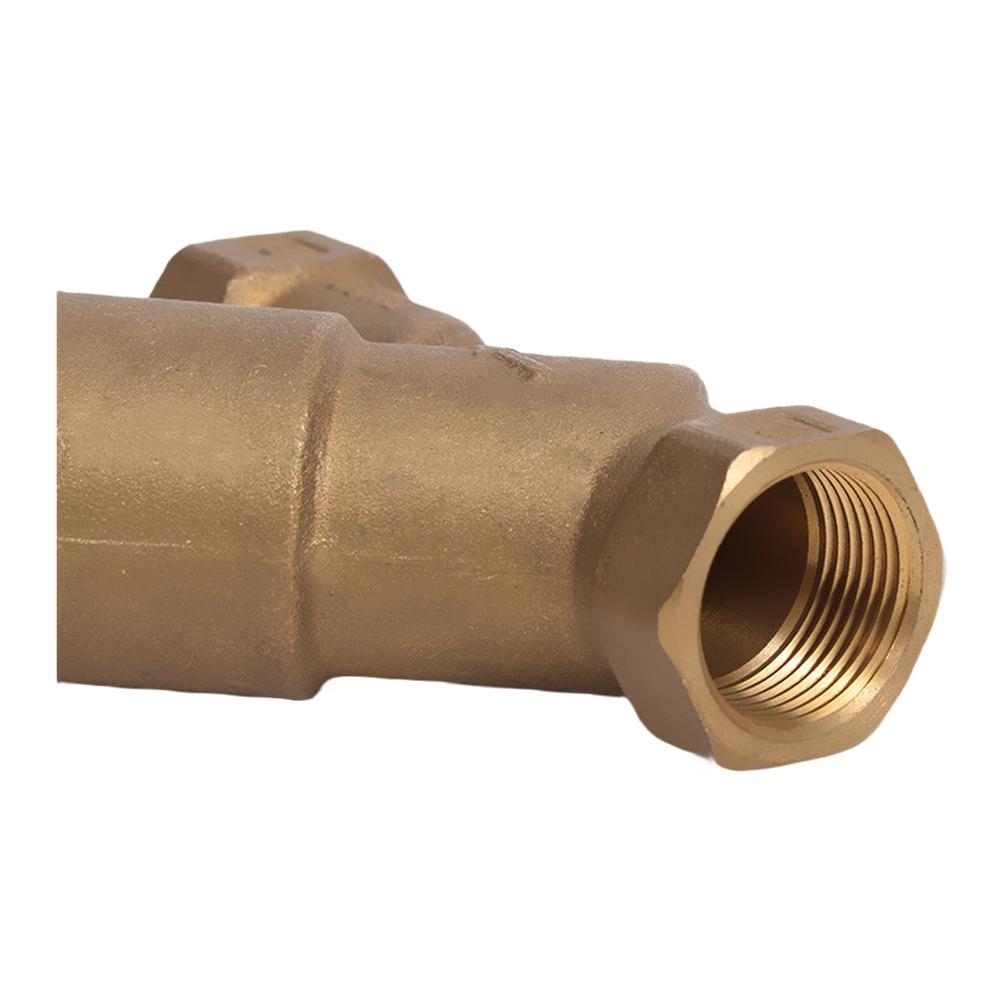 1pc Brass Electric Dynamic Balancing Two-way Valve Normally Closed Solenoid Valve For Heating Systems Easy Installation