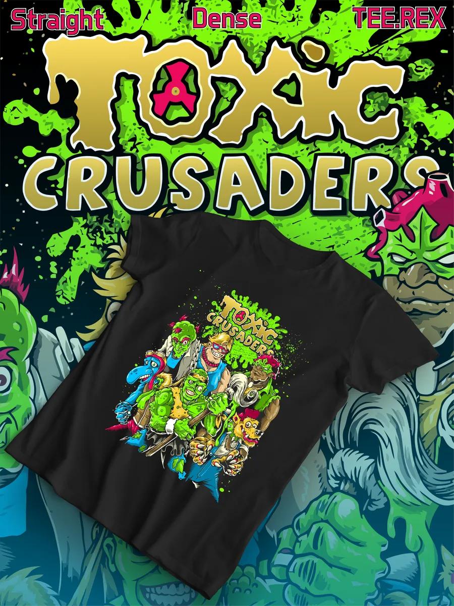 T-shirt with print Toxic Crusaders 4XL