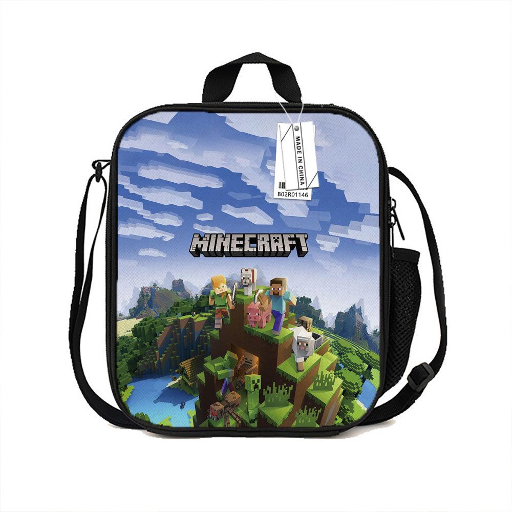 Lunch Bag, Primary And Secondary School Students Meal Bag, Ice Bag, Rob Loss Messenger Bag.
