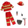 Bambini Vigili del Fuoco Halloween Cosplay Uniforme Giocattoli Bambini Sam Pompieri Ruolo Abbigliamento da Lavoro Completo Ragazzo Ragazza Festa Performance Costumi